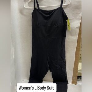 All in Motion Black Skinny Jumpsuit